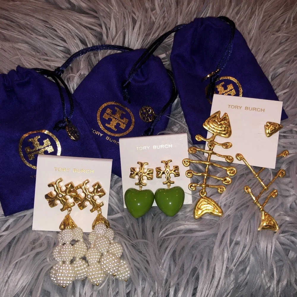 TORY BURCH Beads Drop Earrings - Picture 3 of 3